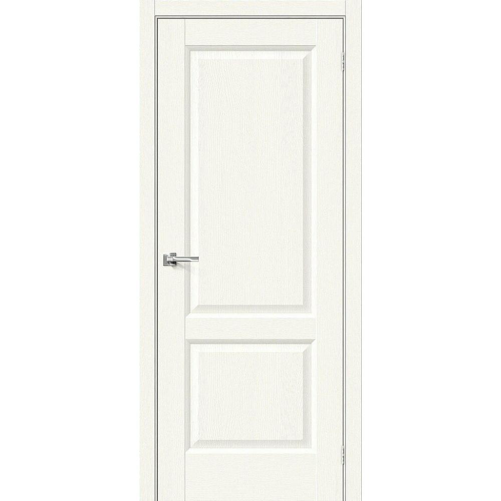 Дверь межкомнатная Браво 32 цвет Белое дерево