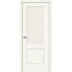 Дверь межкомнатная Браво 33 цвет Nordic Oak White Сrystal