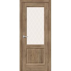 Дверь межкомнатная Браво 33 цвет Original Oak White Сrystal