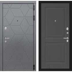 Металлическая входная дверь Лабиринт модель Космо 11 софт графит