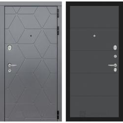 Металлическая входная дверь Лабиринт модель Космо 13 софт графит