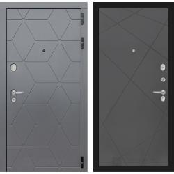 Металлическая входная дверь Лабиринт модель Космо 24 софт графит