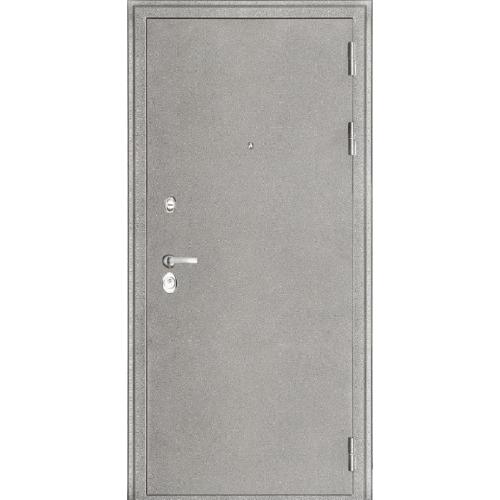 Металлическая входная дверь МД 8 под панель, цвет Белое серебро.