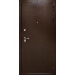 Металлическая входная дверь МД 1 под панель, цвет Медный антик.