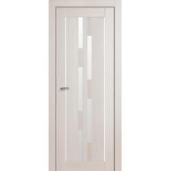 Дверь межкомнатная Profilo Porte  PS 33  цвет Эшвайт, стекло Белый сатинат