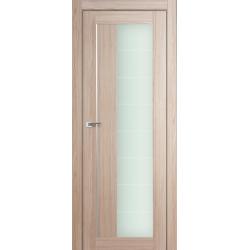 Дверь межкомнатная Profilo Porte  PS 41  цвет Капучино, стекло Белый сатинат