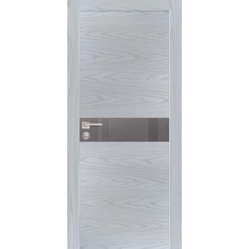 Дверь межкомнатная Profilo Porte PX 13 цвет Дуб скай серый кромка алюминиевая с 2 сторон,вставка стекло