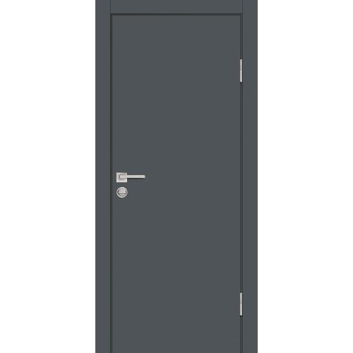 Дверь межкомнатная Profilo Porte  P 1 цвет Графит кромка abs с 2 сторон