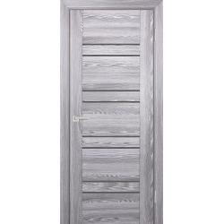 Дверь межкомнатная Profilo Porte  PSK 1 цвет Ривьра Грей,стекло серый лак